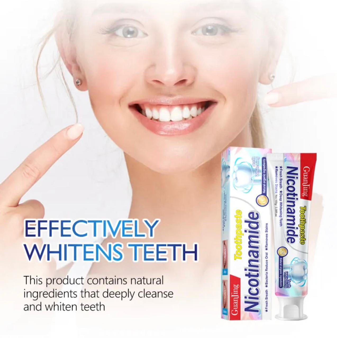 Guanjing Toothpaste with Nicotinamide – Daily Clean & Fresh Breath Care AJ Collections