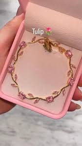Tulip Bracelet With Brand Box Horiya store