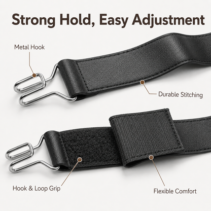 Premium Elastic Waist Buckle (1 Pair - 2 Pieces) Wallet's Hub