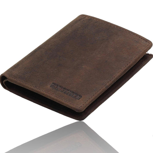 Premium Leather Wallet for Men – Black, Brown & Nappa Brown | Slim & Luxury Design Wallet's Hub
