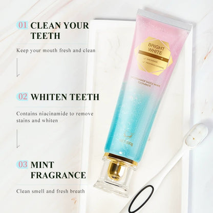 Niacinamide Whitening Toothpaste - For Healthier & Whiter Teeth! SNAPnMart