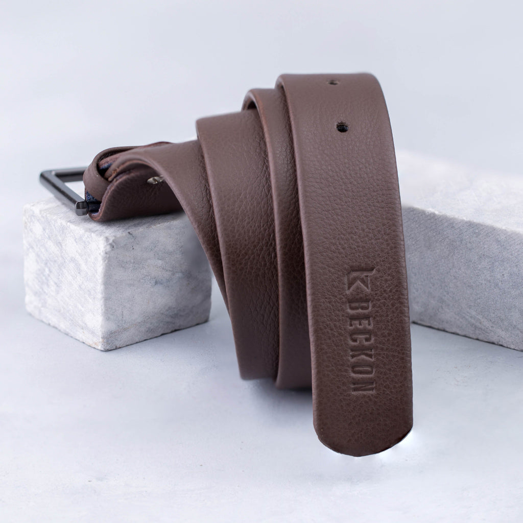 Rivet Brown Belt Hadi Collections