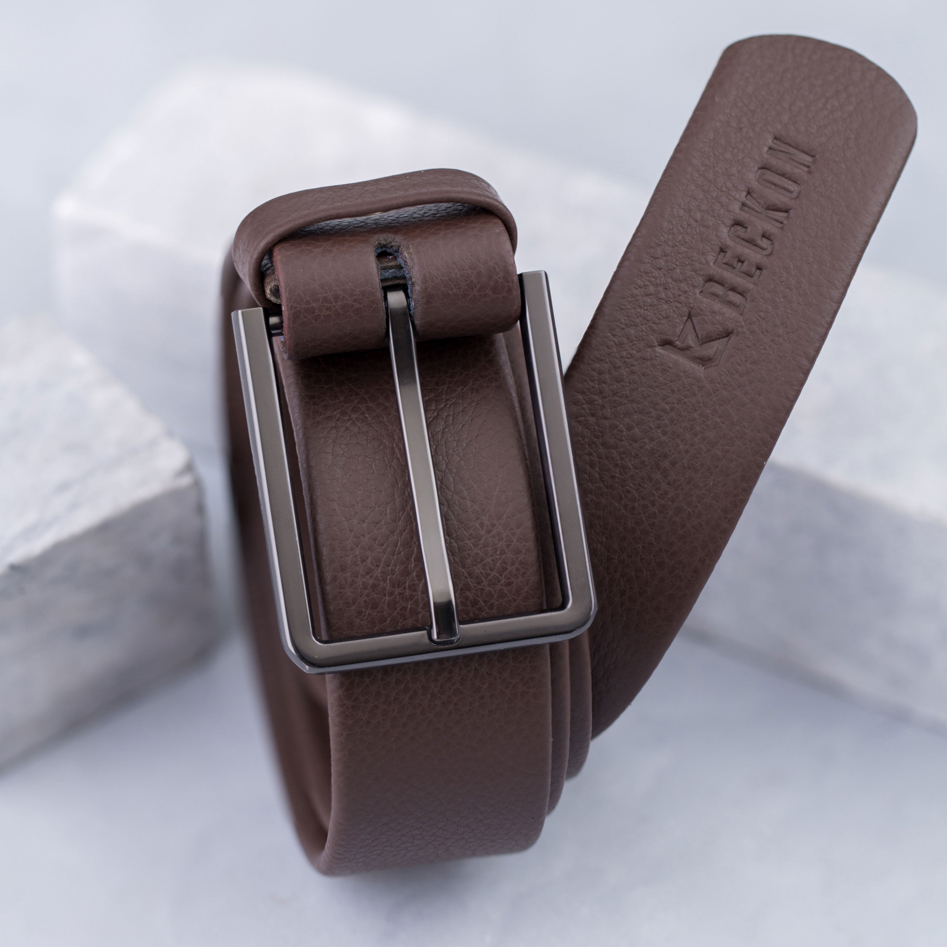 Rivet Brown Belt Hadi Collections