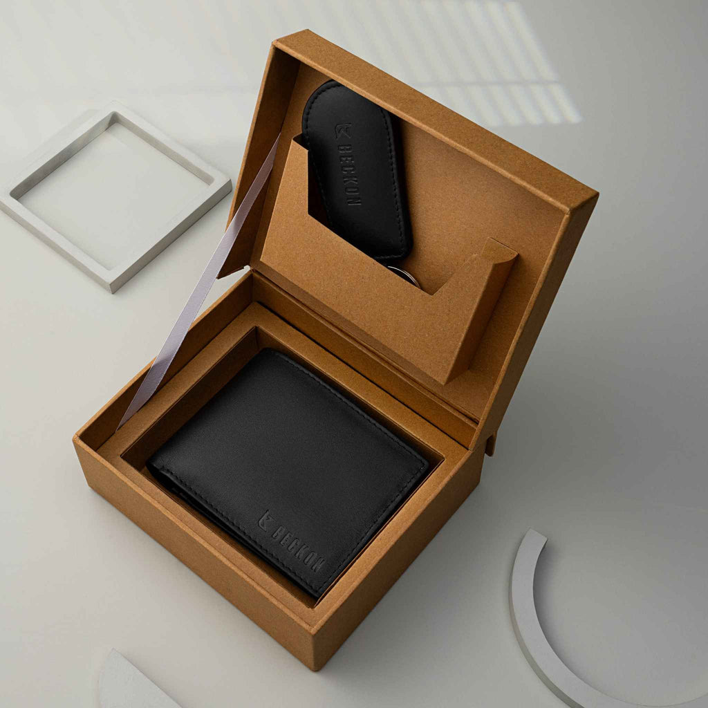 Prestige 2 in 1 Premium Leather Gift Set Hadi Collections