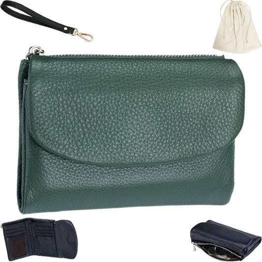 Premium Soft Leather Mini Wallet – Compact & Stylish Card Holder Wallet's Hub