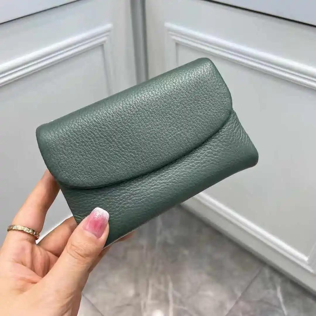 Premium Soft Leather Mini Wallet – Compact & Stylish Card Holder Wallet's Hub
