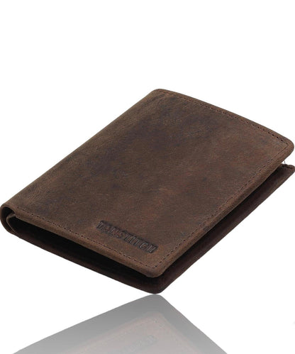 Premium Leather Wallet for Men – Black, Brown & Nappa Brown | Slim & Luxury Design Wallet's Hub