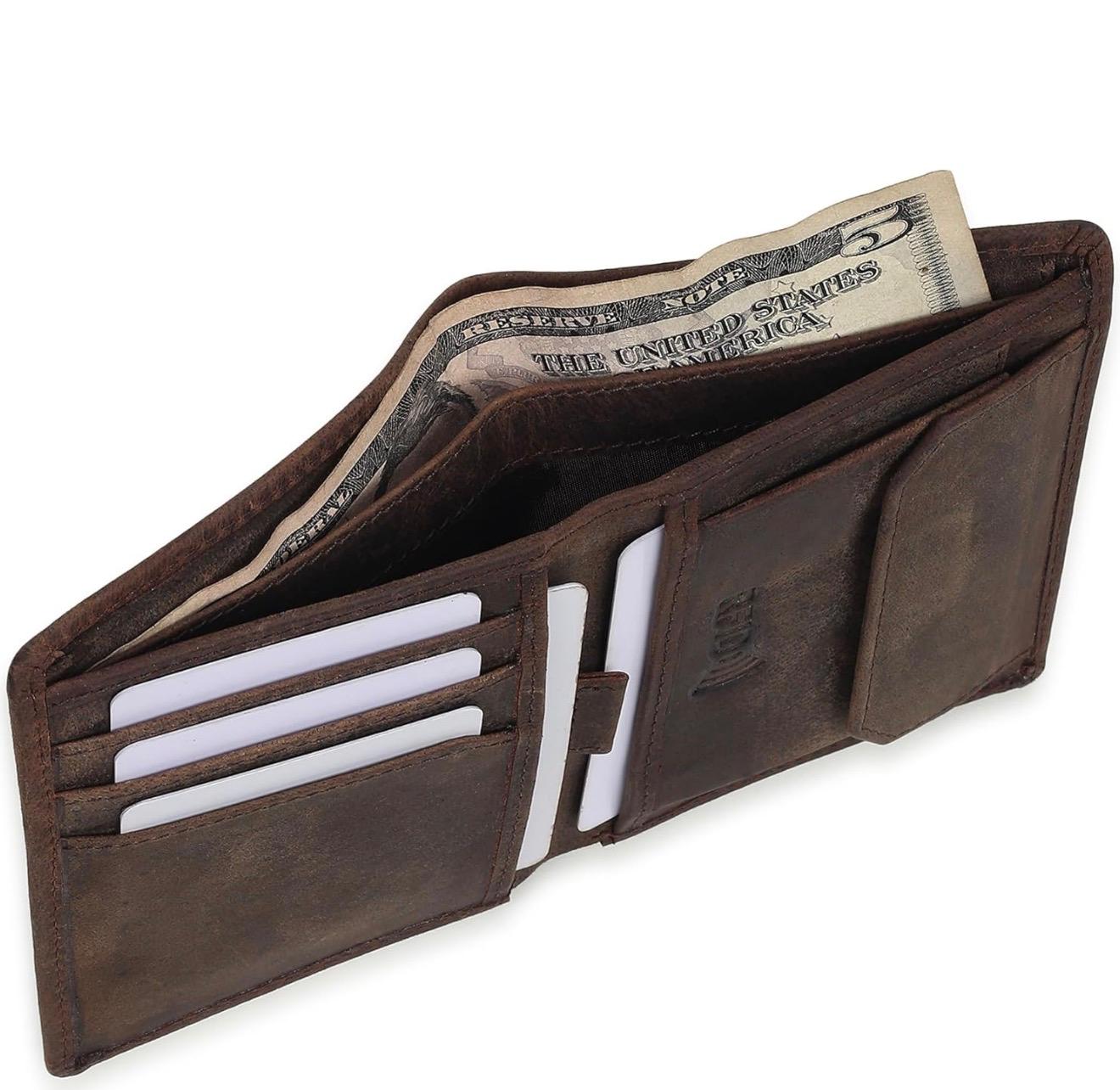 Premium Leather Wallet for Men – Black, Brown & Nappa Brown | Slim & Luxury Design Wallet's Hub