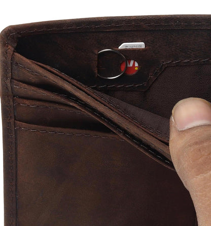 Premium Leather Wallet for Men – Black, Brown & Nappa Brown | Slim & Luxury Design Wallet's Hub