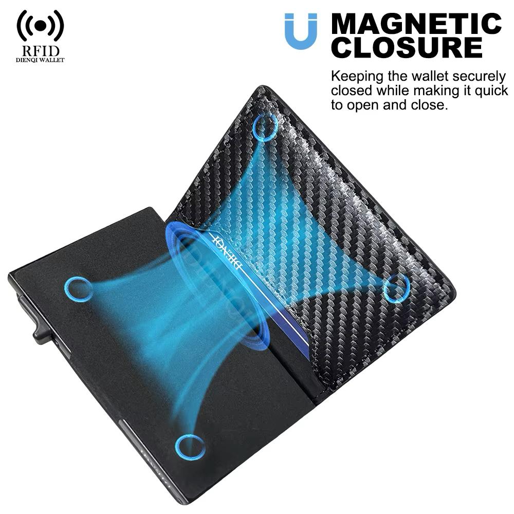 Pop Up Minimalist Wallet Cardholder Wallets for Men Wallet's Hub
