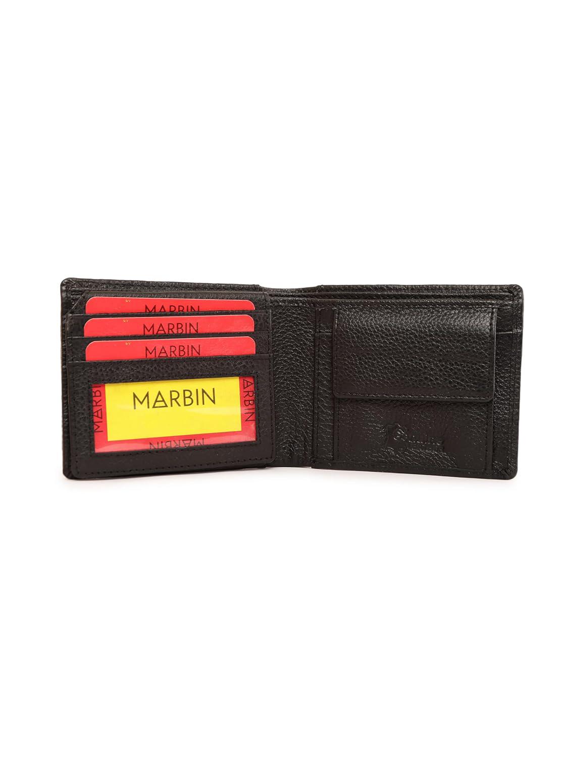 Marbin Men's Wallet – Stylish Genuine Leather Wallet with Card Holder & Compartments Wallet's Hub