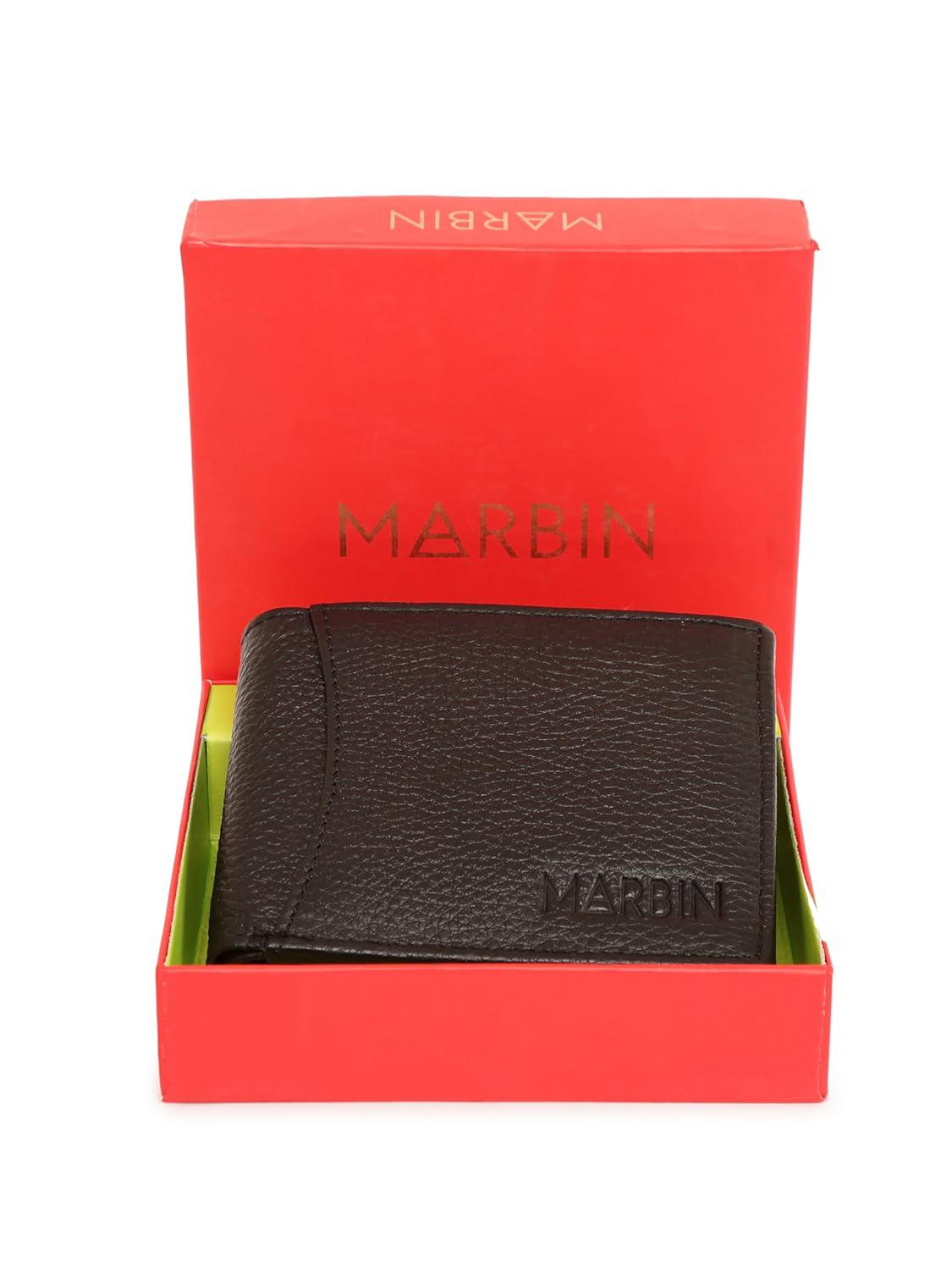 Marbin Men's Wallet – Stylish Genuine Leather Wallet with Card Holder & Compartments Wallet's Hub