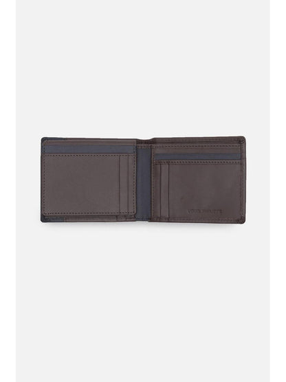 Louis Philippe  Men Brown Colorblock Leather Wallet  (Free Size) Wallet's Hub