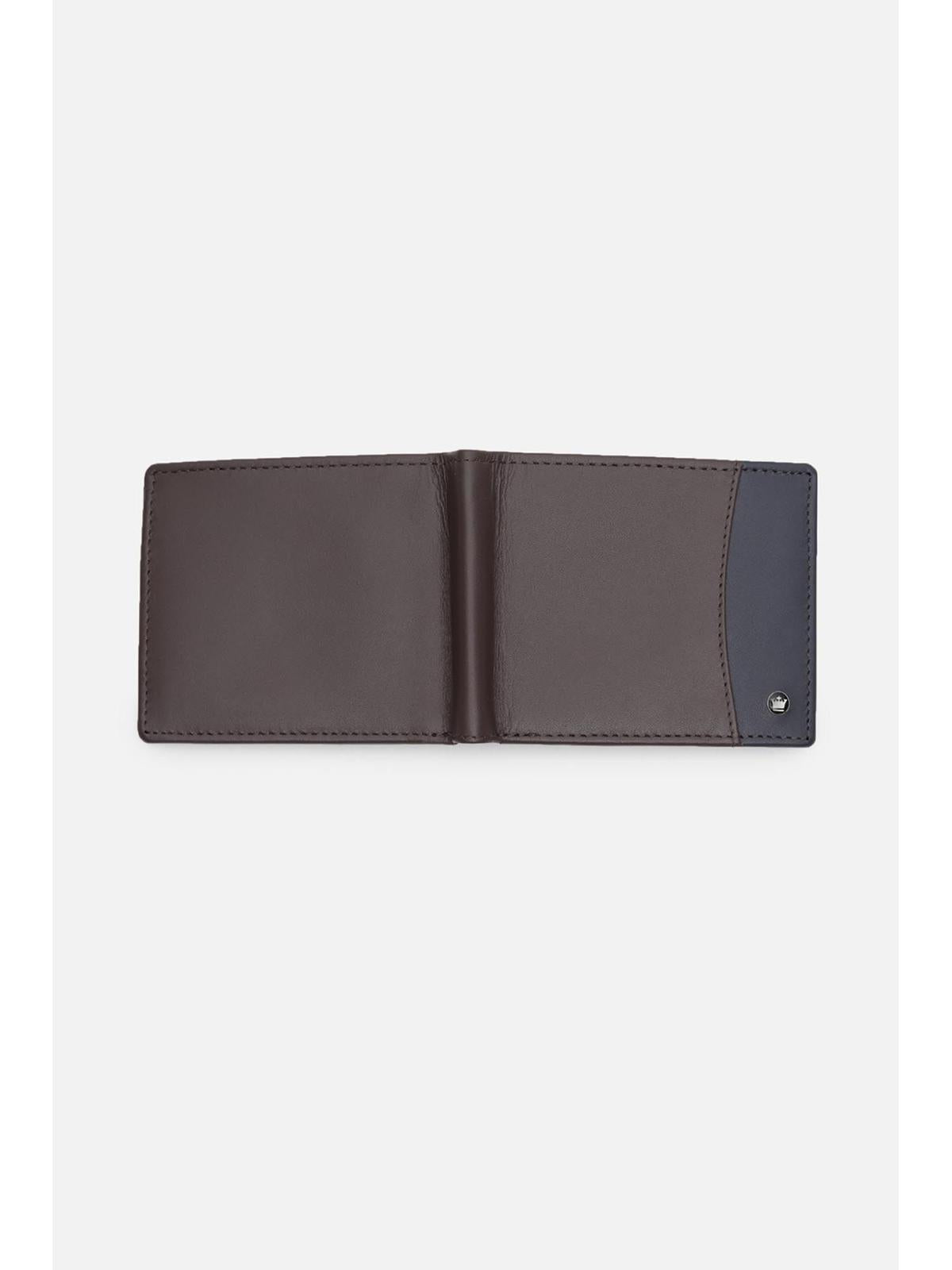 Louis Philippe  Men Brown Colorblock Leather Wallet  (Free Size) Wallet's Hub