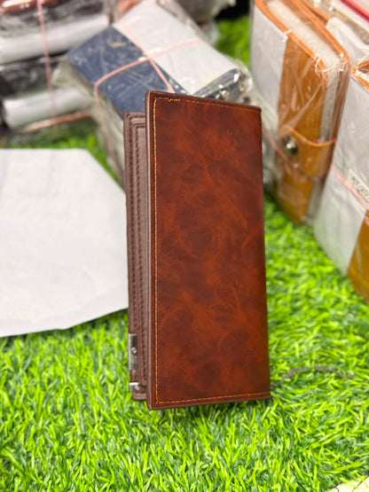 BADENROO Premium Vintage Leather Long Wallet for Men (allow open) Wallet's Hub