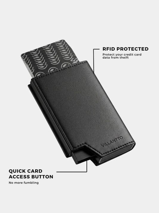Premium RFID Pop-Up Leather Wallet | Slim Bi-Fold Card Holder for Men Wallet's Hub