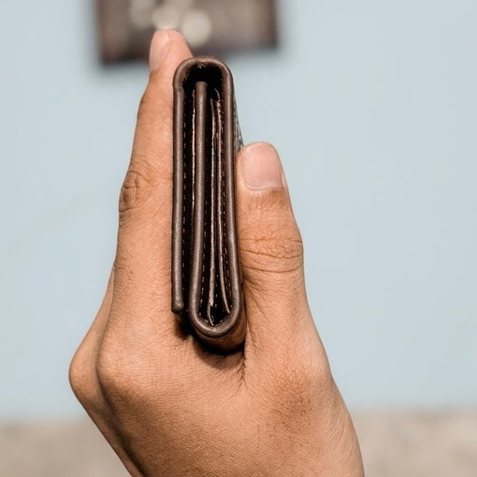 Men's Trifold Leather Wallet Hadi Collections