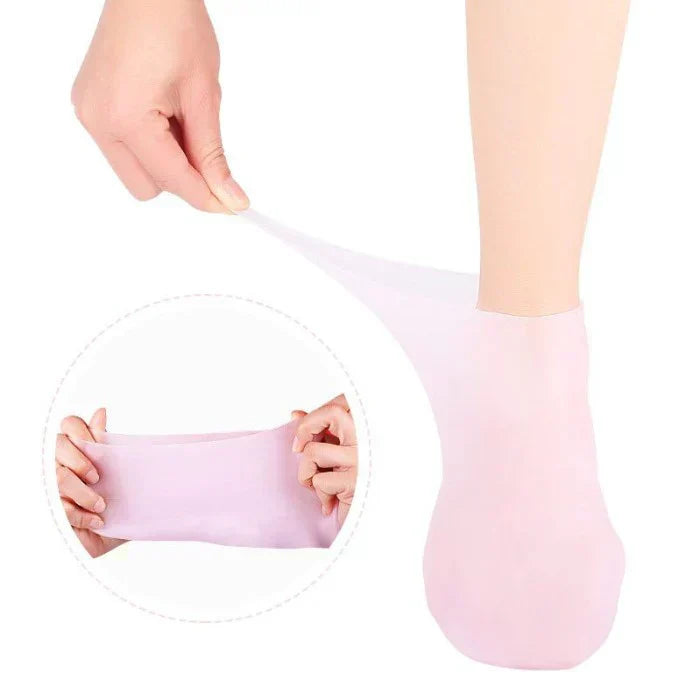 Anti-foot-crack Silicon Socks evelle.pk